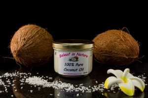Premium Organic torkade kokos